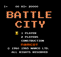 坦克大战打坦克 (Battle City) 日版