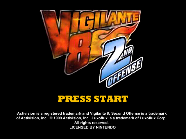 《武装战斗车：二次进攻》美版 [Vigilante 8 - 2nd Offense](US)(Activision)(96Mb)