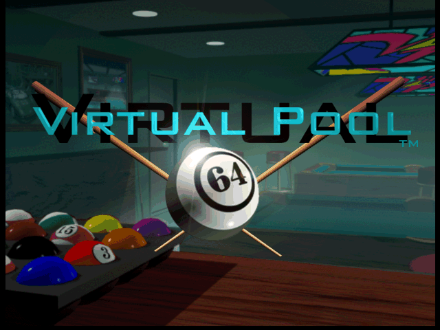 《虚拟台球64》美版 [Virtual Pool 64](US)(Crave)(32Mb)