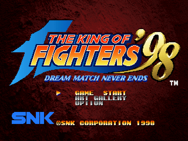 《拳皇98》日版 King of Fighters ′98, The - Dream Match Never Ends (Japan)