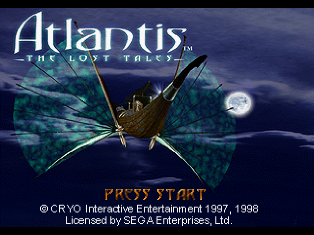 《亚特兰蒂斯：失落的传说》欧版 Atlantis - The Lost Tales (Europe) (En,De,Es)