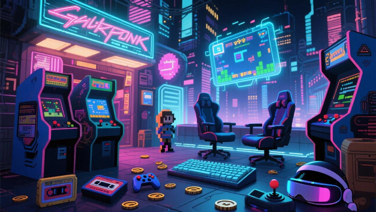 赛博朋克游戏背景